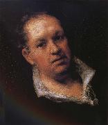 Francisco Goya Self-portrait painting